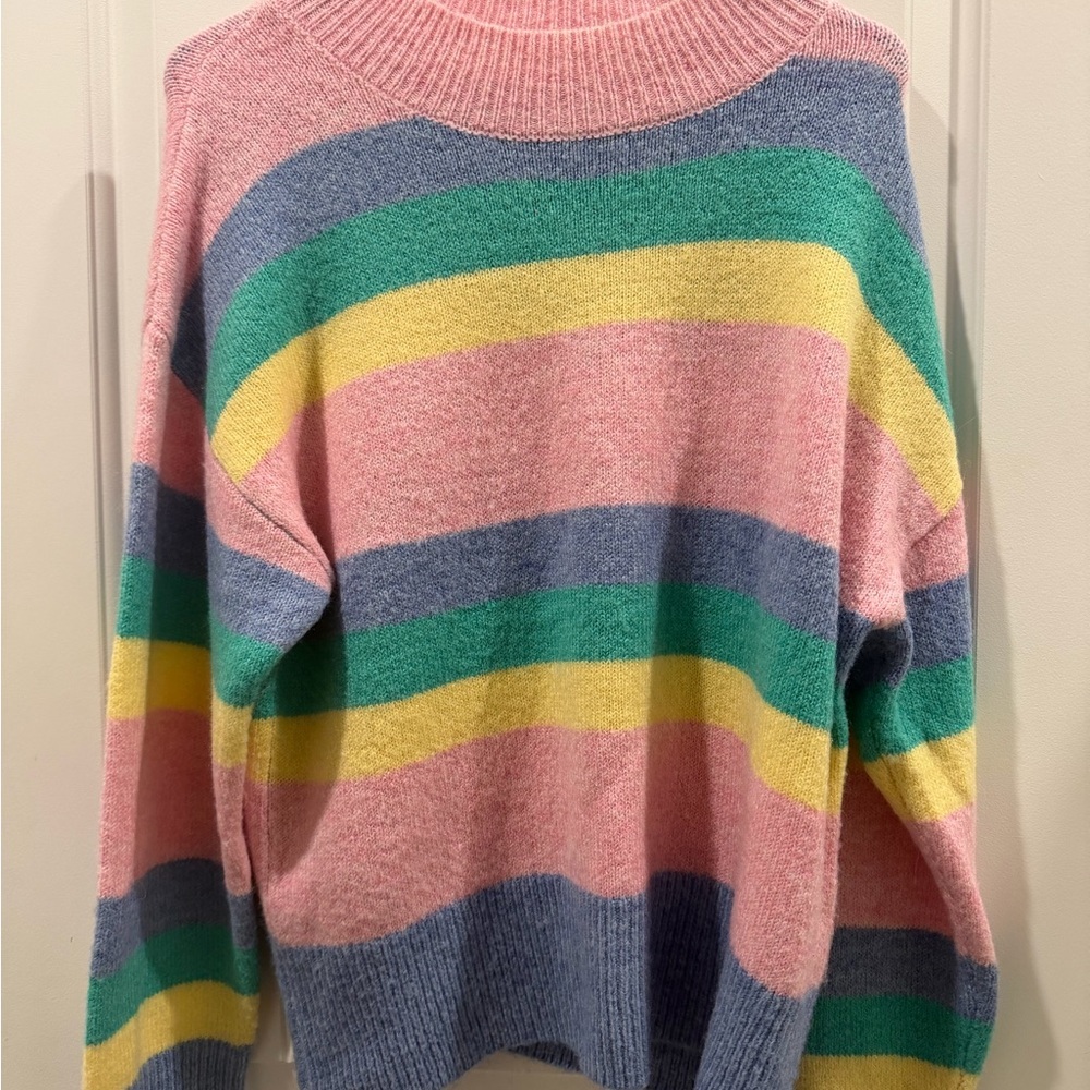 ANDREE BY UNIT Multicolor Striped Sweater